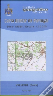 Capa do artigo Carta Militar de Portugal (esc.1:25,000) nº 459 - VALVERDE