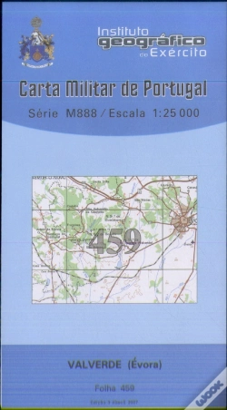 Capa do artigo Carta Militar de Portugal (esc.1:25,000) nº 459 - VALVERDE