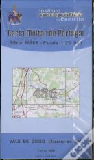 Carta Militar de Portugal (esc.1:25,000) nº 486 - VALE DE GUISO