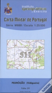 Capa do artigo Carta Militar de Portugal (esc.1:25,000) nº 511 - PEDROGÃO