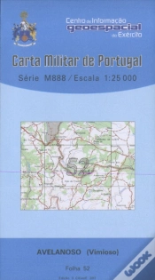 Capa do artigo Carta Militar de Portugal (esc.1:25,000) nº 52 - AVELANOSO
