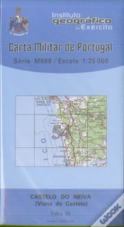 Capa do artigo Carta Militar de Portugal (esc.1:25,000) nº 54 - MARINHAS