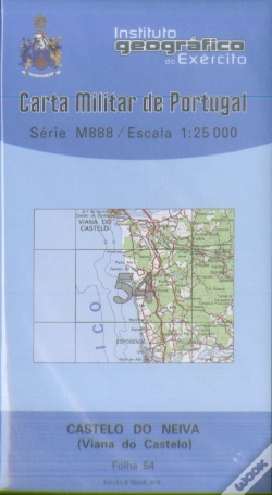 Capa do artigo Carta Militar de Portugal (esc.1:25,000) nº 54 - MARINHAS