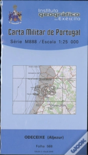 Capa do artigo Carta Militar de Portugal (esc.1:25,000) nº 568 - ODECEIXE
