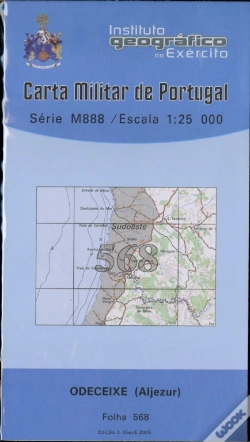 Capa do artigo Carta Militar de Portugal (esc.1:25,000) nº 568 - ODECEIXE