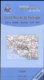 Capa do artigo Carta Militar de Portugal (esc.1:25,000) nº 606 - LOULÉ
