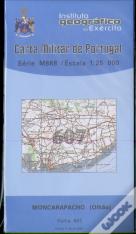Carta Militar de Portugal (esc.1:25,000) nº 607 - MONCARAPACHO