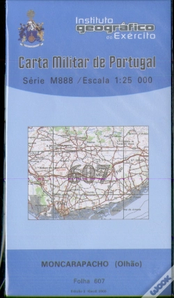 Capa do artigo Carta Militar de Portugal (esc.1:25,000) nº 607 - MONCARAPACHO