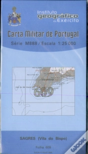Capa do artigo Carta Militar de Portugal (esc.1:25,000) nº 609 - SAGRES