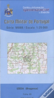 Capa do artigo Carta Militar de Portugal (esc.1:25,000) nº 65 - IZEDA