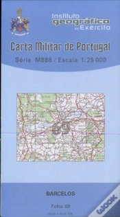 Capa do artigo Carta Militar de Portugal (esc.1:25,000) nº 69 - BARCELOS