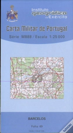 Capa do artigo Carta Militar de Portugal (esc.1:25,000) nº 69 - BARCELOS