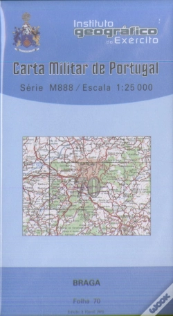 Capa do artigo Carta Militar de Portugal (esc.1:25,000) nº 70 - BRAGA