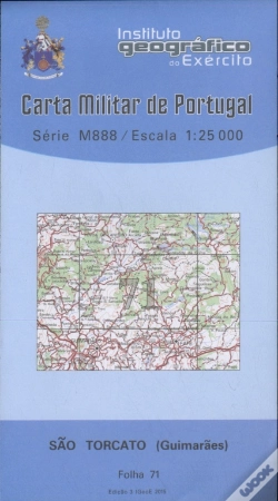 Capa do artigo Carta Militar de Portugal (esc.1:25,000) nº 71 - SÃO TORCATO