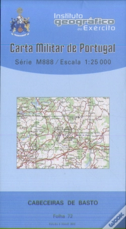 Capa do artigo Carta Militar de Portugal (esc.1:25,000) nº 72 - CABECEIRAS DE BASTO