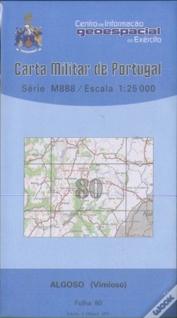 Capa do artigo Carta Militar de Portugal (esc.1:25,000) nº 80 - ALGOSO