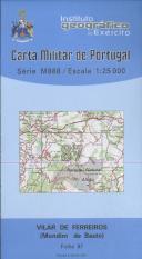 Carta Militar de Portugal (esc.1:25,000) nº 87 - VILAR DE FERREIROS