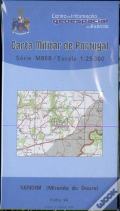 Capa do artigo Carta Militar de Portugal (esc.1:25,000) nº 94 - SENDIM
