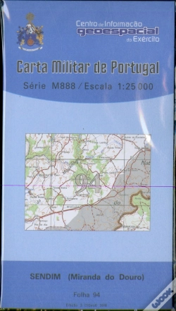 Capa do artigo Carta Militar de Portugal (esc.1:25,000) nº 94 - SENDIM