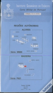 Capa do artigo Carta Militar de Portugal - Madeira (esc.1:25,000) nº 7 - 2ª Edição - CANIÇAL