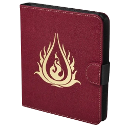 Capa do artigo Cards/Accessory Dragon Shield Spell Codex Blood Red