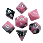 Capa do artigo FanRoll Mini Dice Set Pink/Black Cards/Accessories with White Numbers (7)