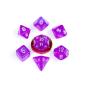 FanRoll Mini Dice Set Stardust Purple Cards/Accessories (7) - Preview