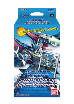 Capa do artigo Cards Digimon Card Game - Starter Deck UlforceVeedramon ST-8 (English)