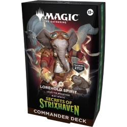 Capa do artigo Cartas Magic The Gathering: Secrets of Strixhaven - Commander Deck Lorehold Spirit
