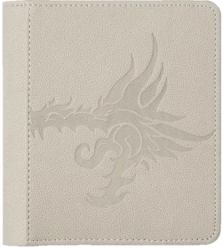 Capa do artigo Dragon Shield Portfolio Card Codex 80 Ashen White