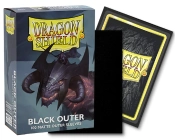Capa do artigo Cards/Protectors Dragon Shield Standard Size Outer Sleeves Matte Black (100 Sleeves)