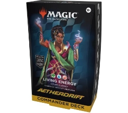 Capa do artigo Cartas / TCG Magic: The Gathering - Aetherdrift Commander Deck - Living Energy (English)