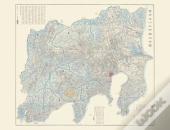Carte Des Environs De Tokyo Et Du Mont Fuji