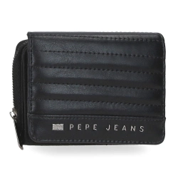Capa do artigo Carteira Pepe Jeans Biker Preta 420113857020