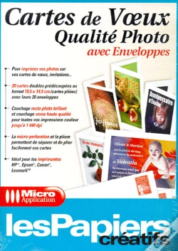 Capa do artigo Cartes De Voeux Qualité Photo Avec Enveloppes