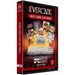 Capa do artigo Cartucho Evercade - Data East Collection 1