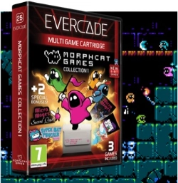 Capa do artigo Cartucho Evercade Morphcat Collection 1 Blaze