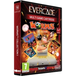 Capa do artigo Cartucho Evercade - Worms Collection 1