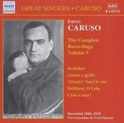 Capa do artigo Caruso: Complete Recordings, Volume 5 - CD