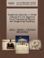 Casanova Guns Inc. V. Shultz (George P.) U.S. Supreme Court Transcript Of Record With Supporting Pleadings - Preview