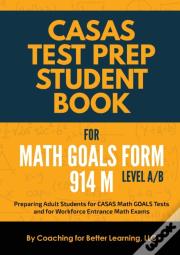 Casas Test Prep Student Book For Math Goals Form 914 M Level A/B