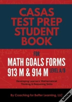 Capa do artigo Casas Test Prep Student Book For Math Goals Forms 913m And 914m  Level A/B