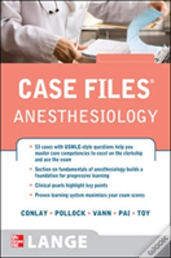 Capa do artigo Case Files Anesthesiology