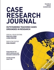 Capa do artigo Case Research Journal
