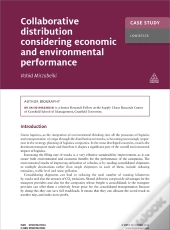 Case Study: Collaborative Distribution Considering Economic And Environmental Performance