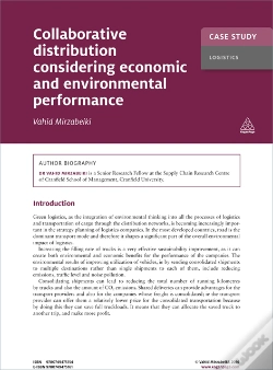 Capa do artigo Case Study: Collaborative Distribution Considering Economic And Environmental Performance