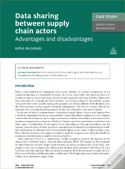 Capa do artigo Case Study: Data Sharing Between Supply Chain Actors