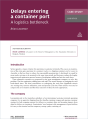 Case Study: Delays Entering A Container Port - Preview