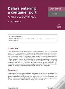Capa do artigo Case Study: Delays Entering A Container Port