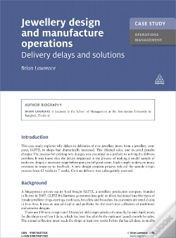 Capa do artigo Case Study: Jewellery Design And Manufacture Operations